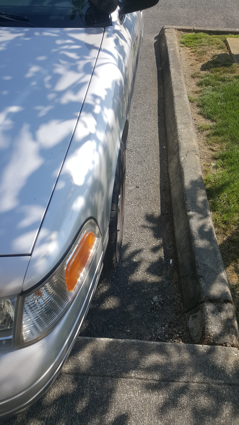 Illustration for article titled Noticed my tires are out of place.